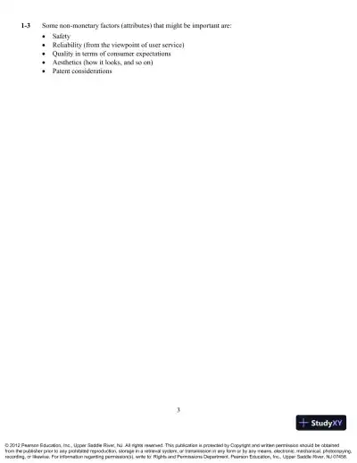 Solution Manual For Engineering Economy, 15th Edition - Page 5 preview image