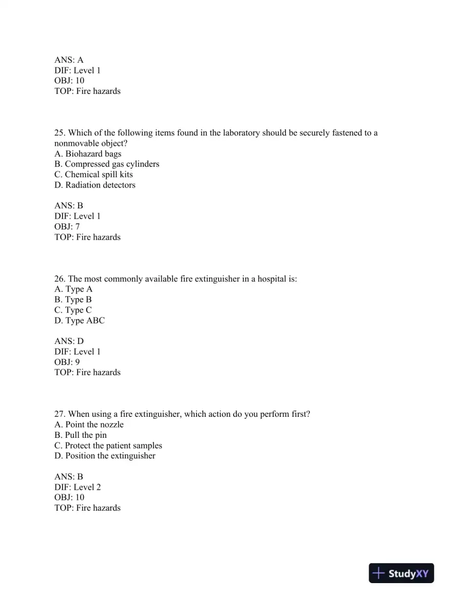 Urinalysis and Body Fluids 6th Edition Test Bank, page 9