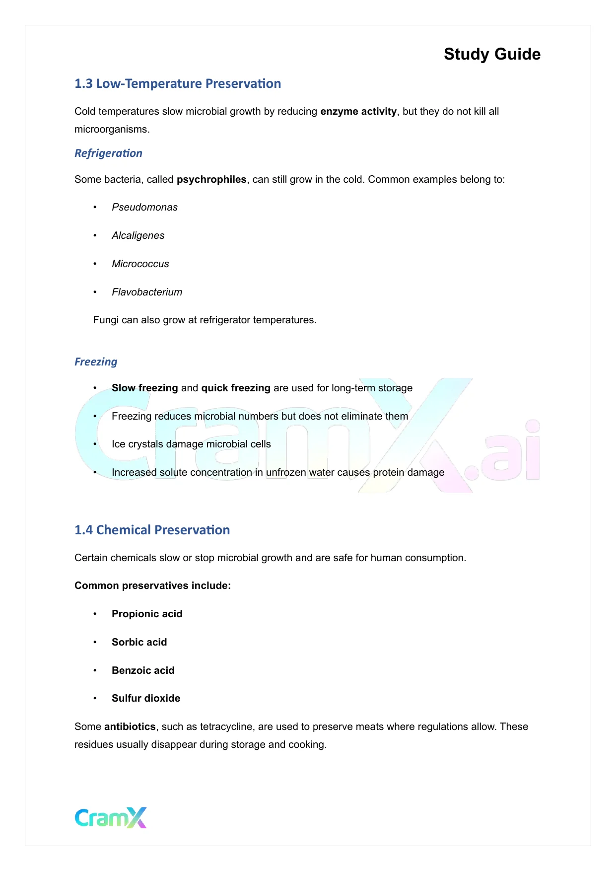 Microbiology - Food Microbiology - Page 3 preview image