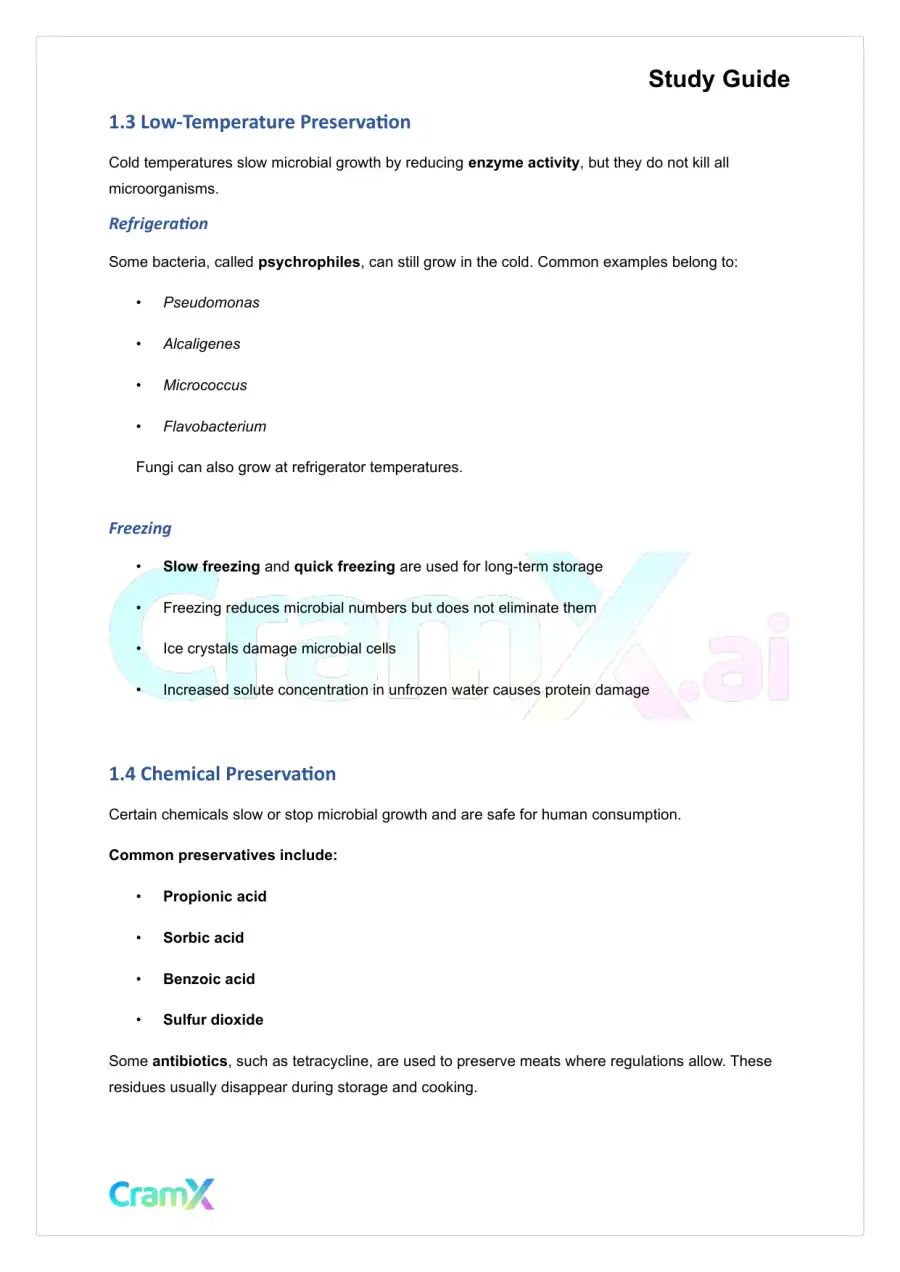 Microbiology - Food Microbiology, page 3