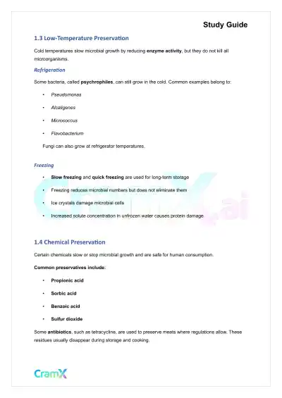 Microbiology - Food Microbiology - Page 3 preview image