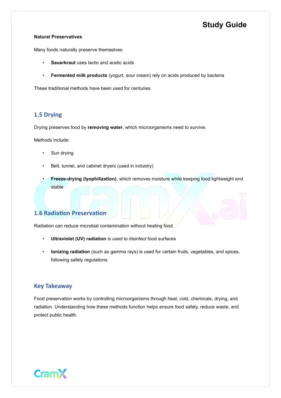 Microbiology - Food Microbiology, page 4