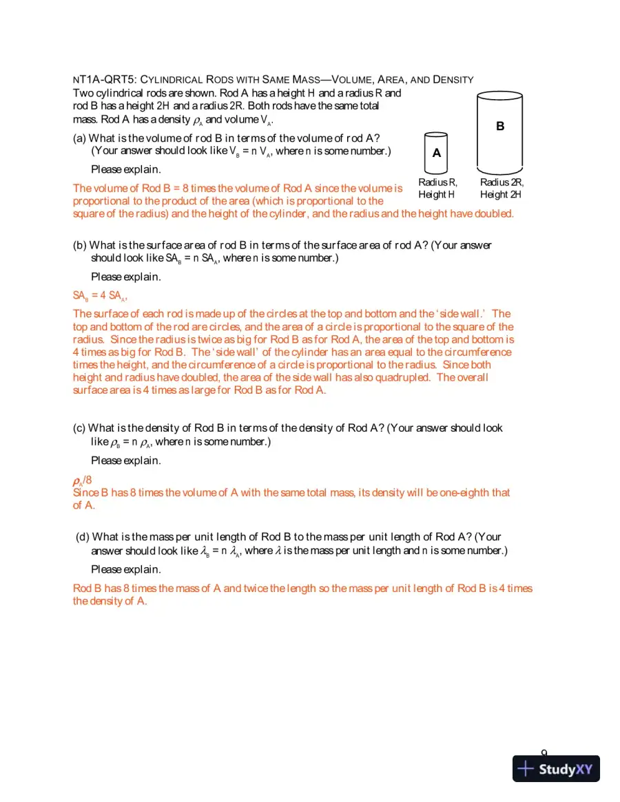 Solution Manual for Newtonian Tasks Inspired by Physics Education Research: nTIPERs, 1st Edition, page 11