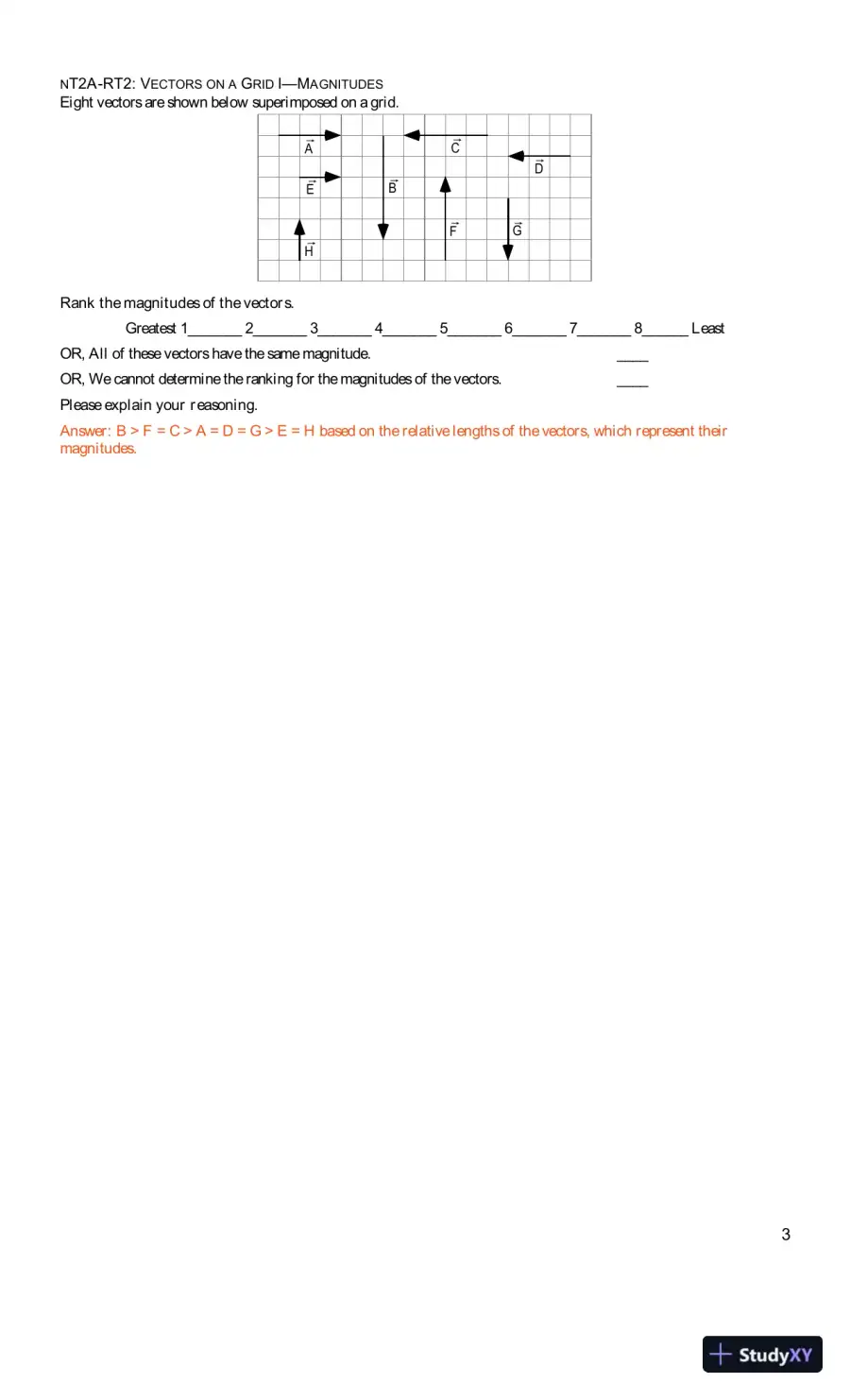 Solution Manual for Newtonian Tasks Inspired by Physics Education Research: nTIPERs, 1st Edition, page 16