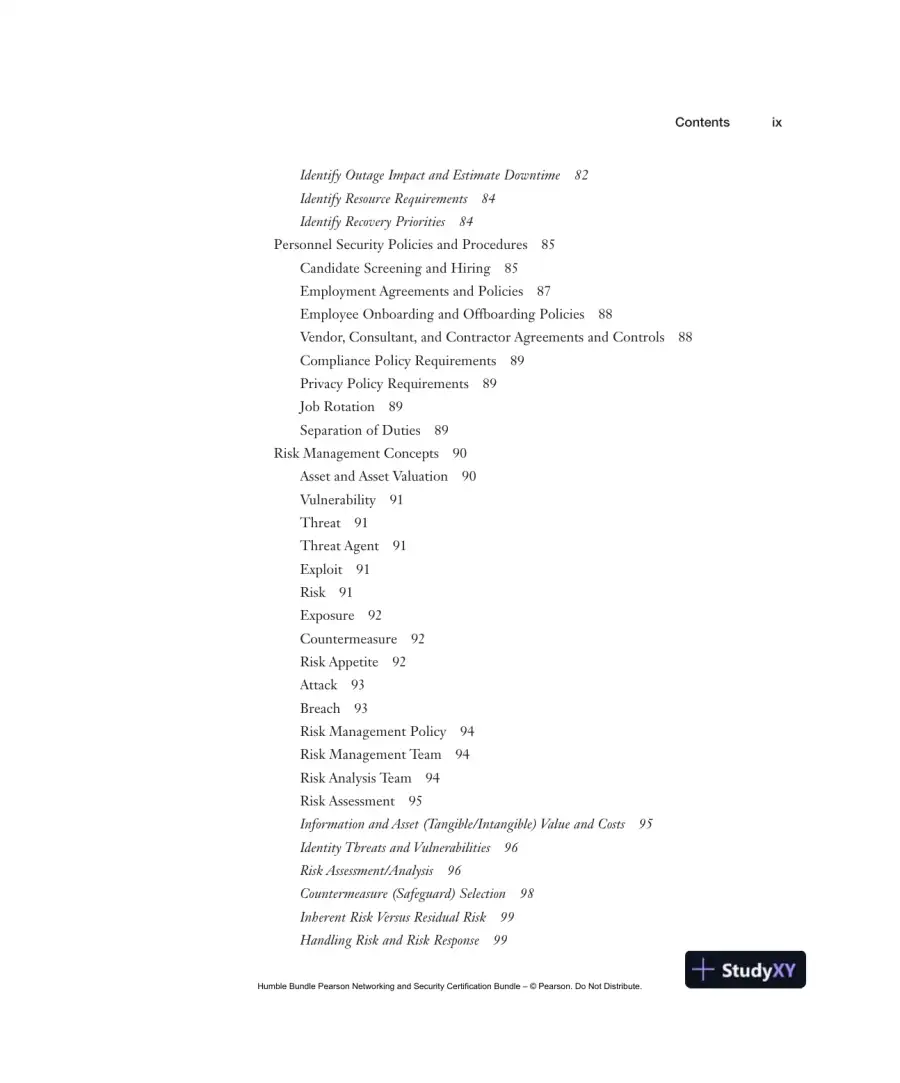 CISSP Cert Guide (2022), page 11