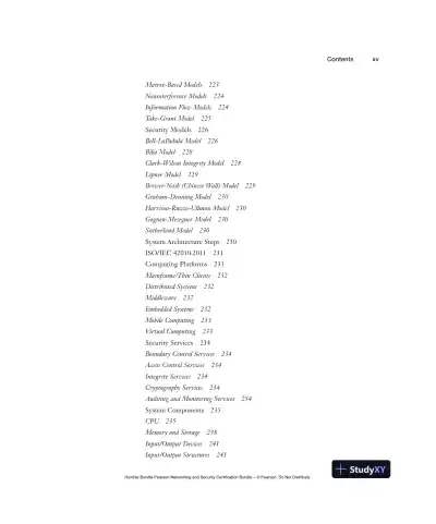 CISSP Cert Guide (2022) - Page 17 preview image