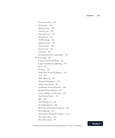 CISSP Cert Guide (2022) - Page 25 preview image