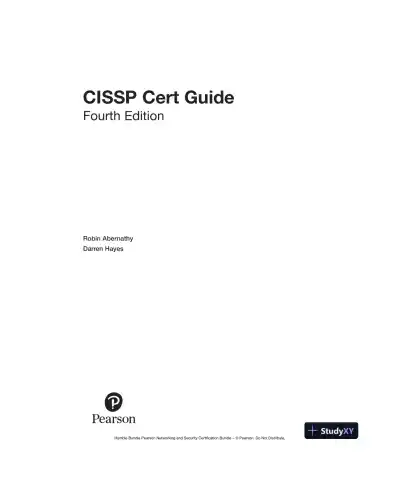 CISSP Cert Guide (2022) - Page 3 preview image