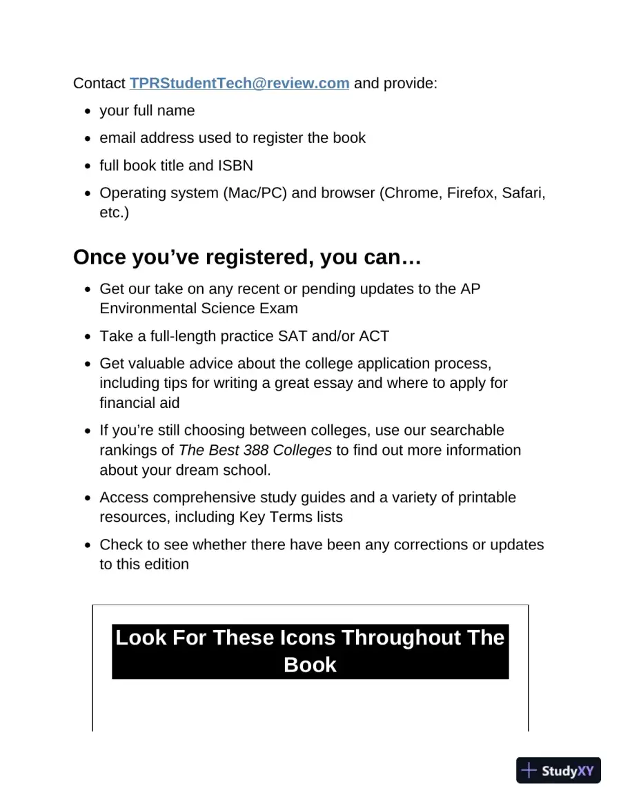 Princeton Review AP Environmental Science Prep, 2023: 3 Practice Tests + Complete Content Review (2022), page 13