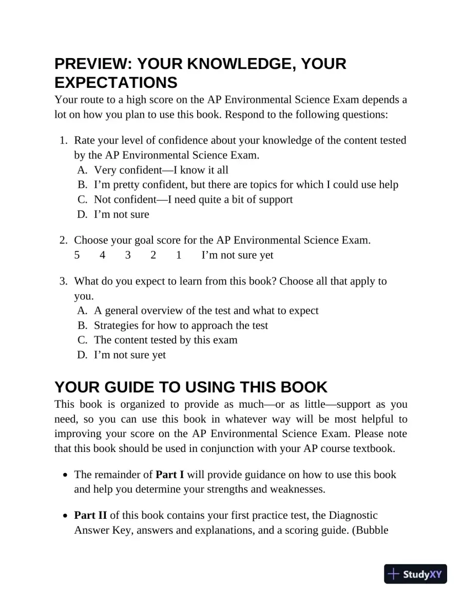Princeton Review AP Environmental Science Prep, 2023: 3 Practice Tests + Complete Content Review (2022), page 18