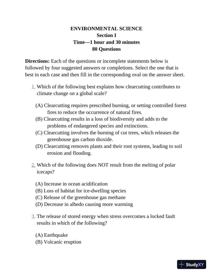 Princeton Review AP Environmental Science Prep, 2023: 3 Practice Tests + Complete Content Review (2022), page 28