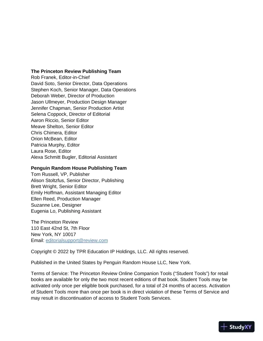 Princeton Review AP Environmental Science Prep, 2023: 3 Practice Tests + Complete Content Review (2022), page 4