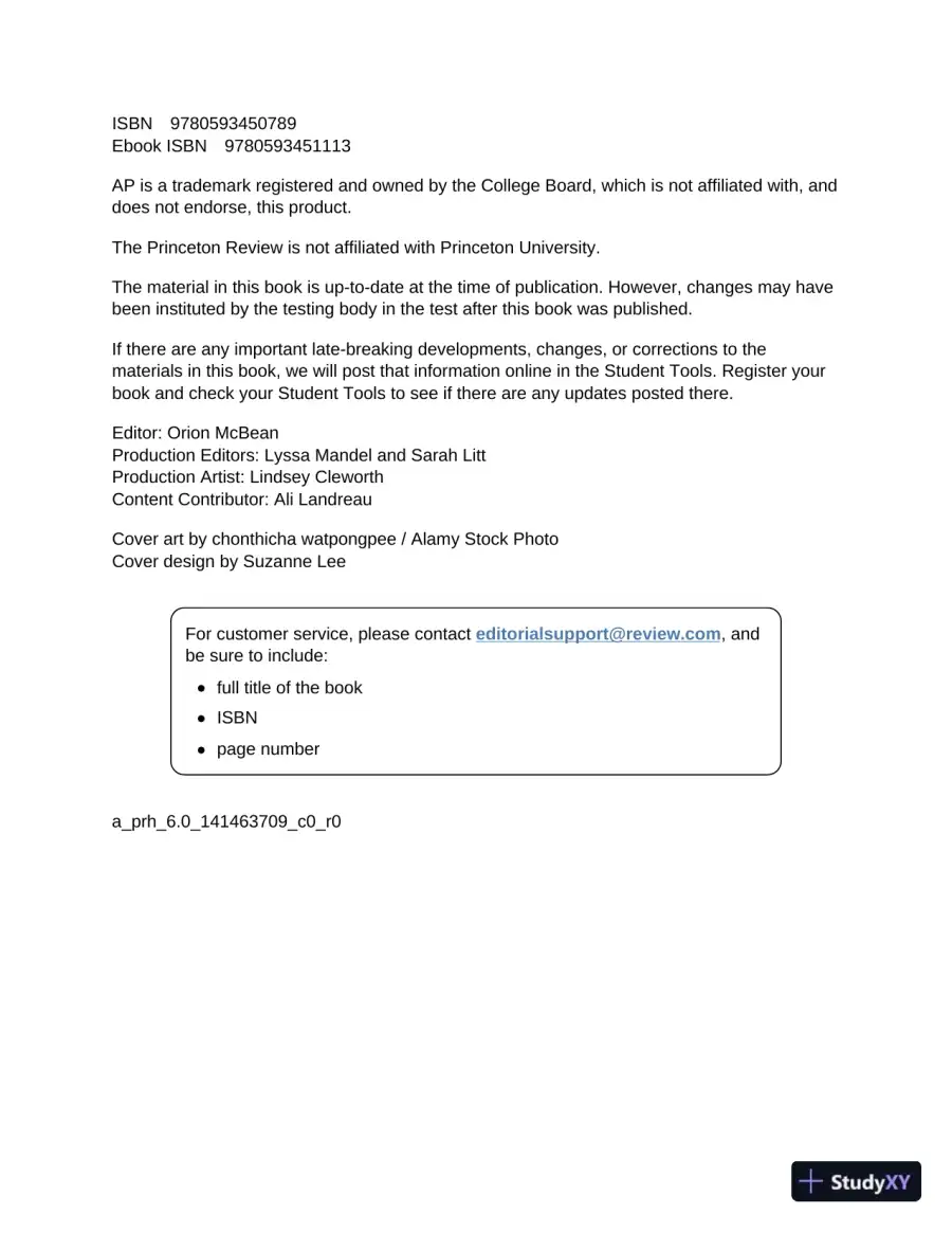 Princeton Review AP Environmental Science Prep, 2023: 3 Practice Tests + Complete Content Review (2022), page 5