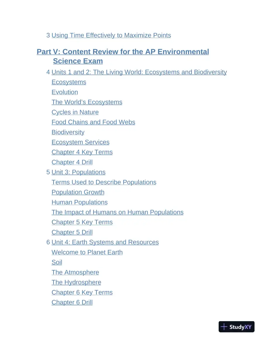 Princeton Review AP Environmental Science Prep, 2023: 3 Practice Tests + Complete Content Review (2022), page 8