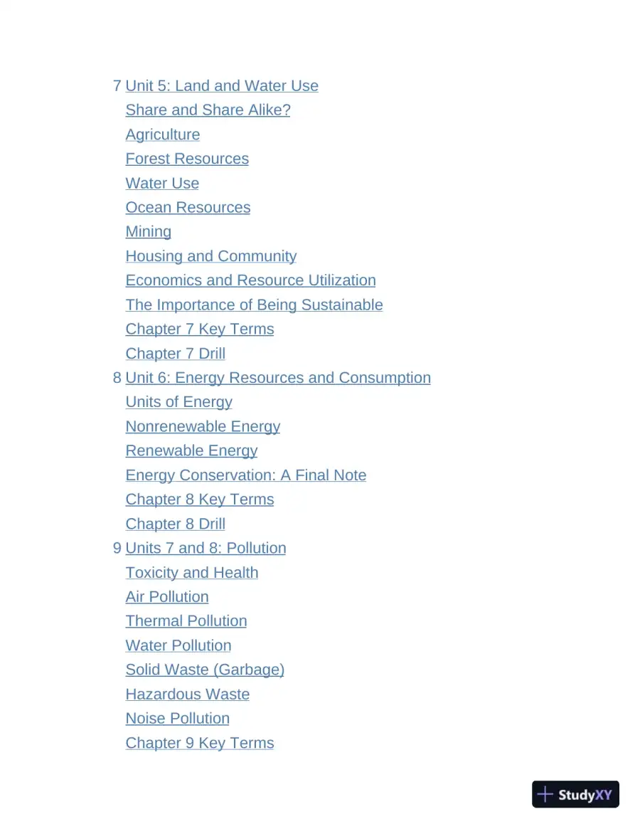Princeton Review AP Environmental Science Prep, 2023: 3 Practice Tests + Complete Content Review (2022), page 9