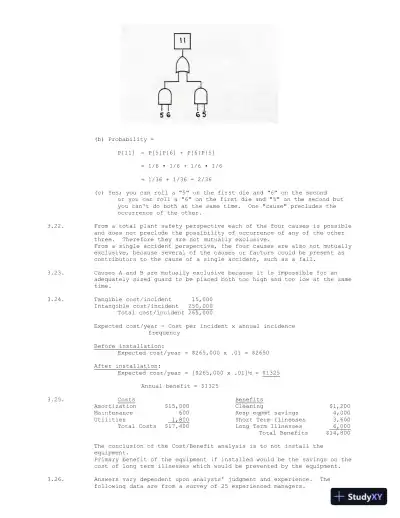 Solution Manual for Industrial Safety and Health Management, 7th Edition - Page 13 preview image