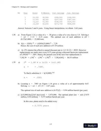 Solution Manual For Production And Operations Analysis, 6th Edition - Page 10 preview image