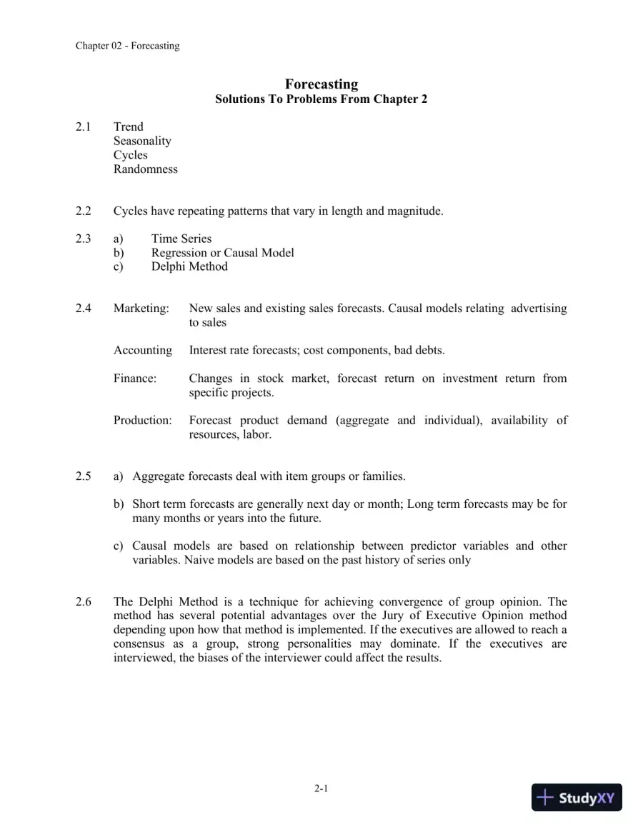 Solution Manual For Production And Operations Analysis, 6th Edition, page 16
