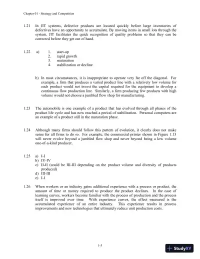 Solution Manual For Production And Operations Analysis, 6th Edition - Page 6 preview image