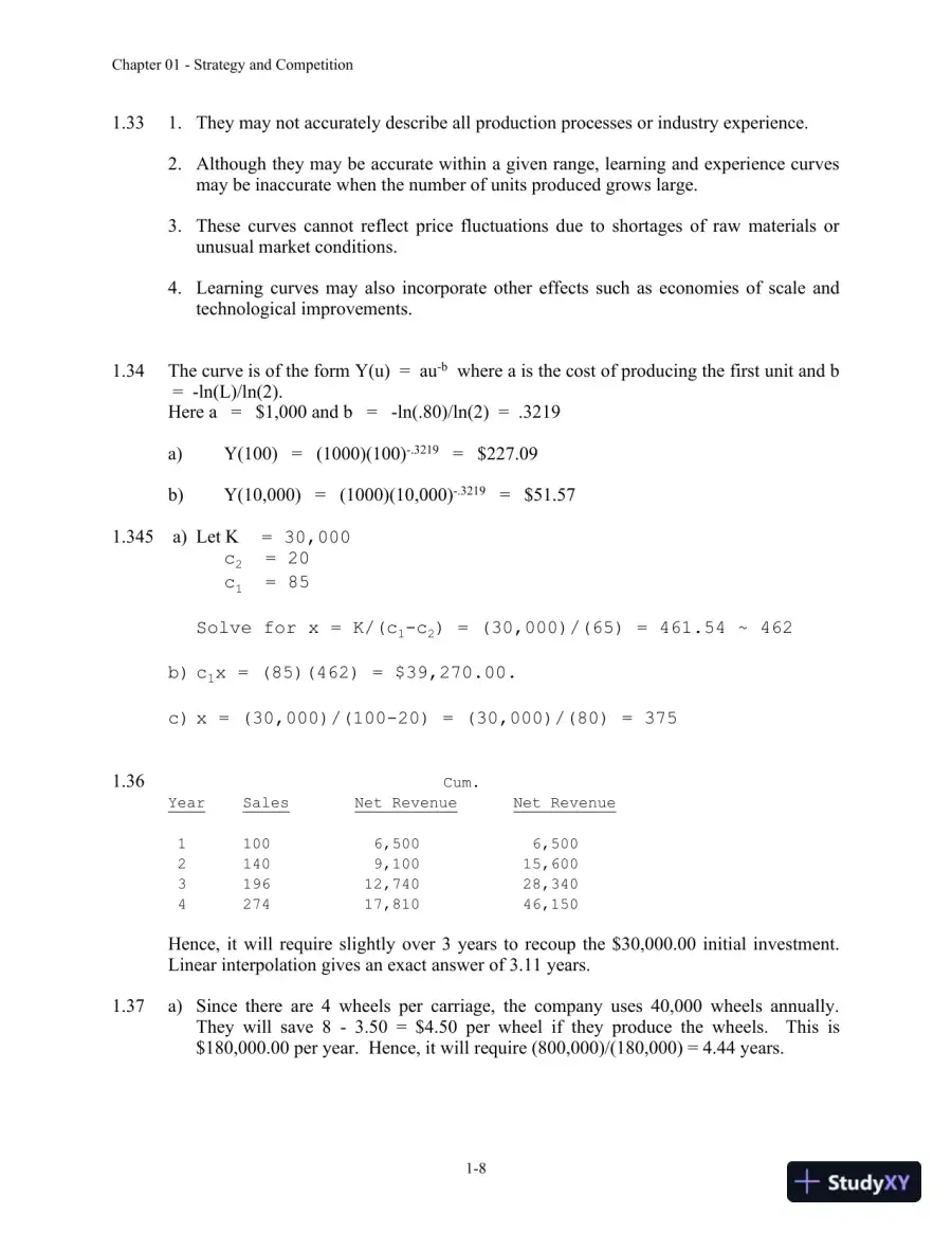 Solution Manual For Production And Operations Analysis, 6th Edition, page 9