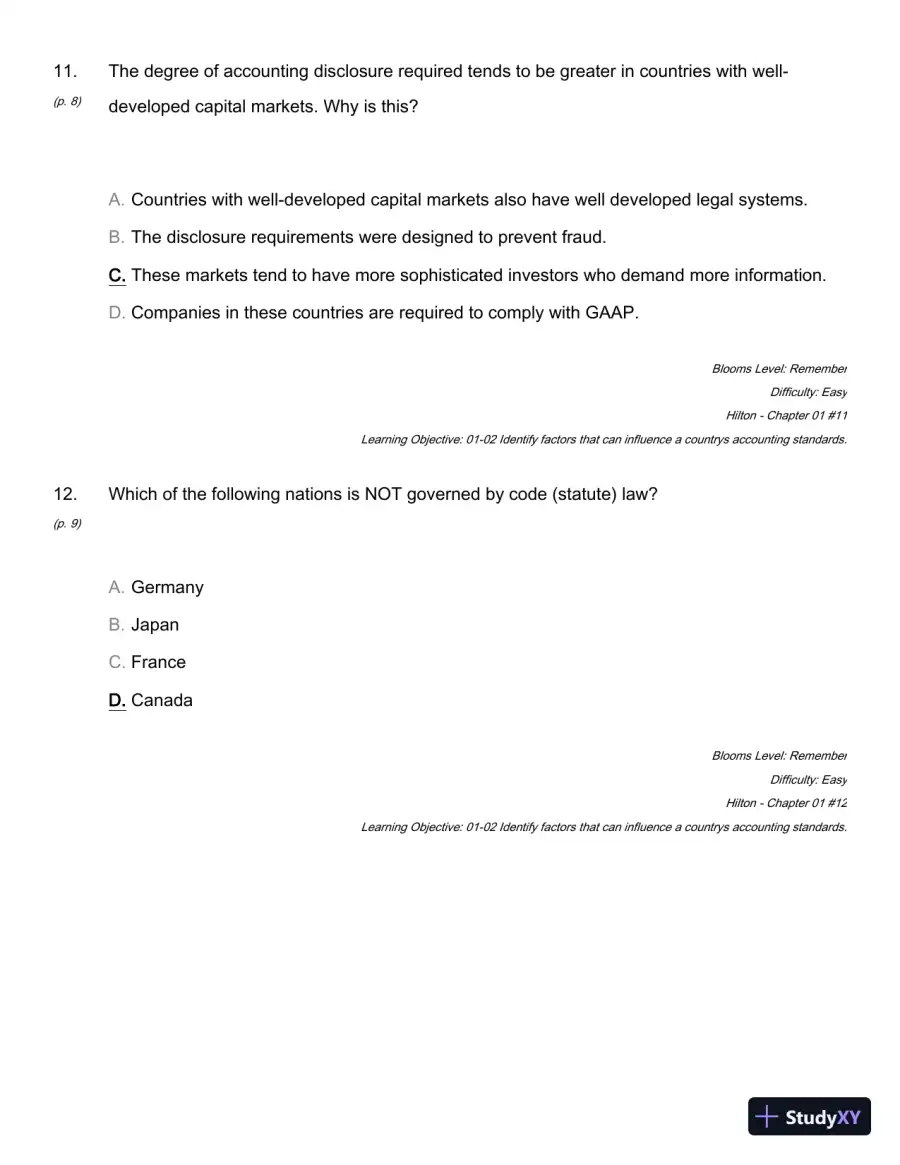 Modern Advanced Accounting In Canada, 7th Edition Test Bank, page 22