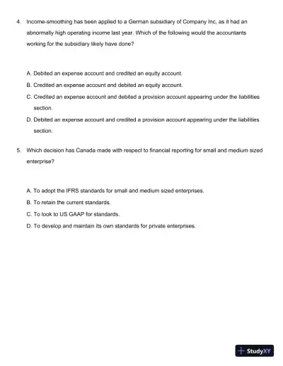 Modern Advanced Accounting In Canada, 7th Edition Test Bank - Page 3 preview image