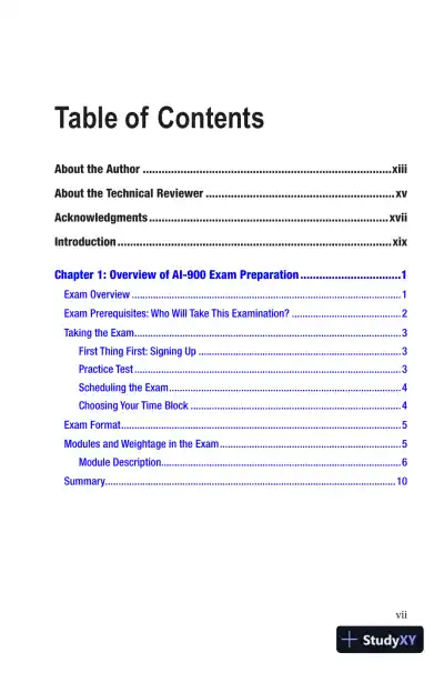 Microsoft Azure AI Fundamentals Certification Companion: AI-900 Exam (2023) - Page 8 preview image