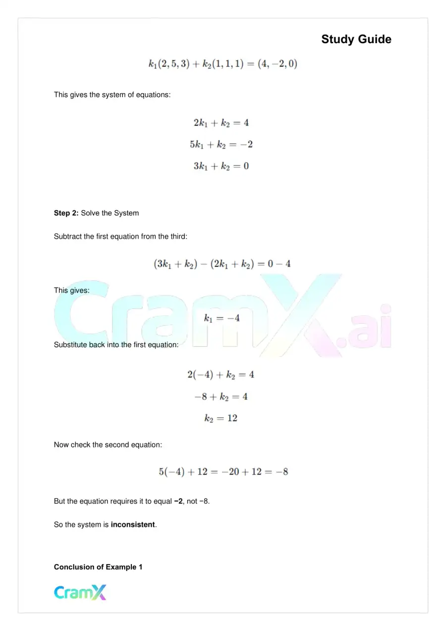 Linear Algebra – Real Euclidean Vector Spaces, page 10