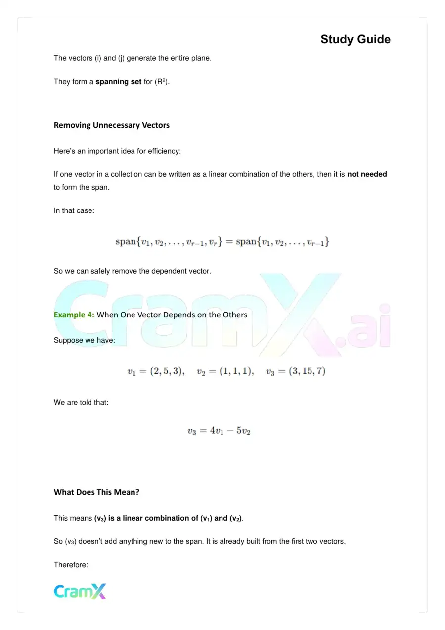 Linear Algebra – Real Euclidean Vector Spaces, page 5