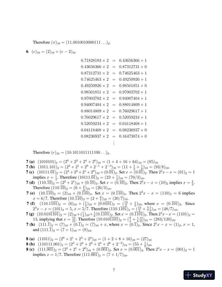 Solution Manual for Numerical Analysis, 3rd Edition, page 13