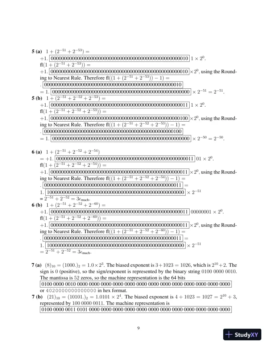 Solution Manual for Numerical Analysis, 3rd Edition, page 15