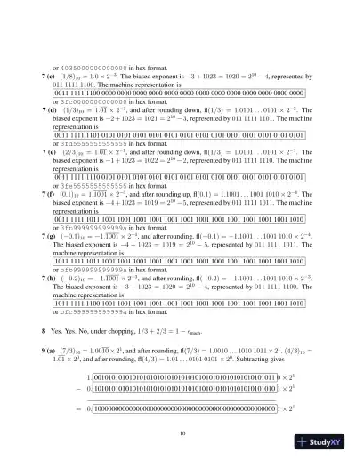 Solution Manual for Numerical Analysis, 3rd Edition - Page 16 preview image