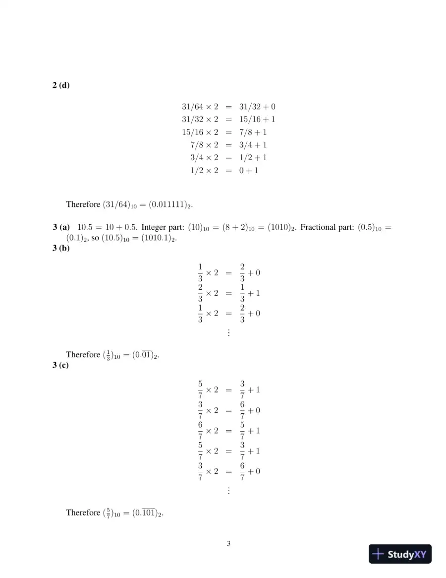 Solution Manual for Numerical Analysis, 3rd Edition, page 9