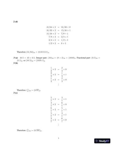 Solution Manual for Numerical Analysis, 3rd Edition - Page 9 preview image