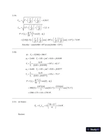 Power Electronics, 1st Edition Solution Manual - Page 14 preview image