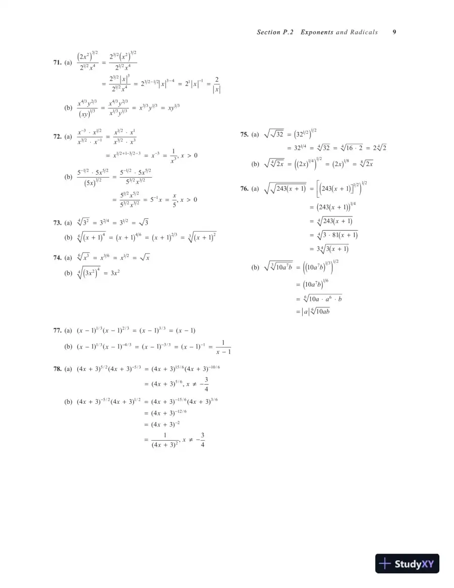Algebra and Trigonometry, 9th Edition Solution Manual, page 10