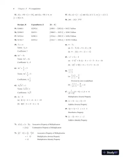 Algebra and Trigonometry, 9th Edition Solution Manual - Page 5 preview image