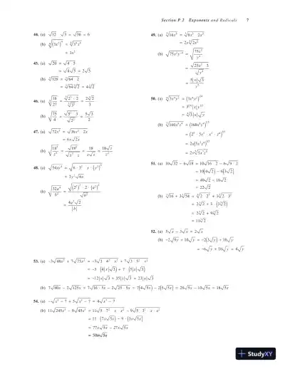 Algebra and Trigonometry, 9th Edition Solution Manual - Page 8 preview image