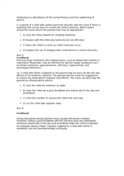 MHVide beck Ch22 NCLEX - Page 5 preview image