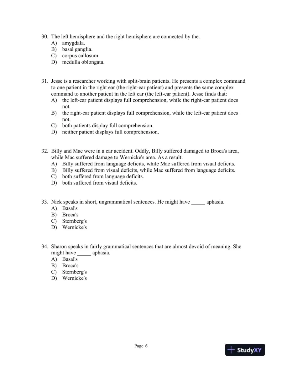 Cognitive Psychology and Its Implications Eighth Edition Test Bank, page 11