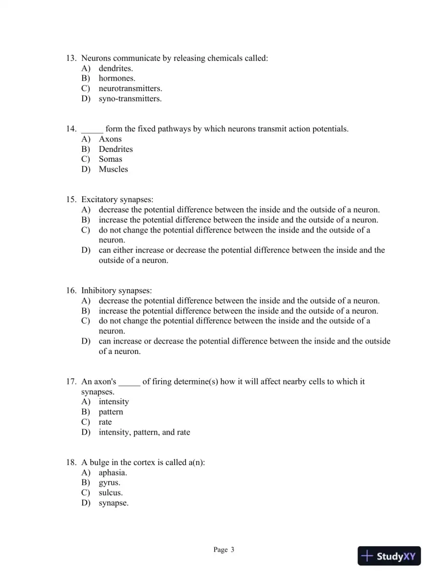Cognitive Psychology and Its Implications Eighth Edition Test Bank, page 8