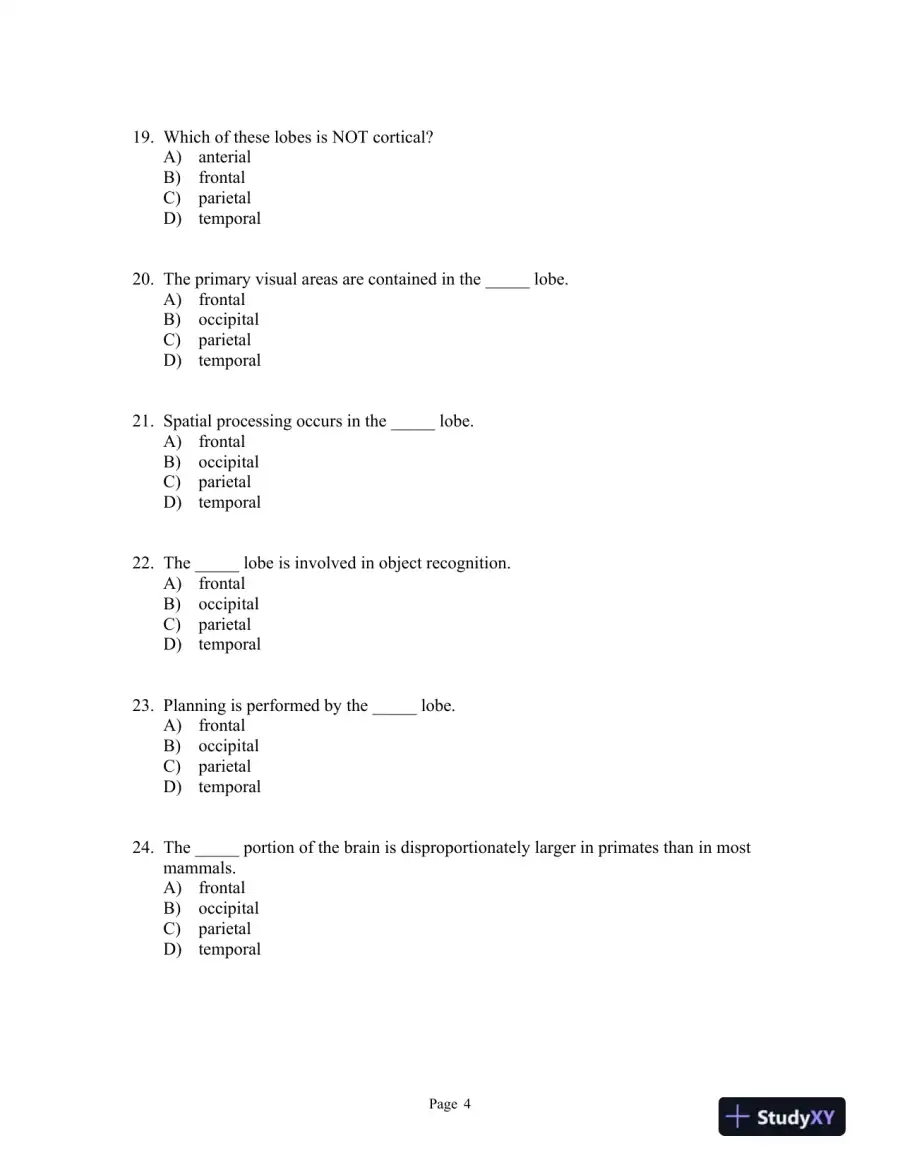 Cognitive Psychology and Its Implications Eighth Edition Test Bank, page 9