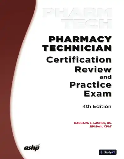 Pharmacy Technician Certification Review and Practice Exam (2019) - Page 1 preview image
