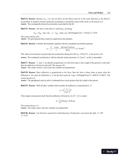 Solution Manual For College Physics: A Strategic Approach, 4th Edition - Page 5 preview image