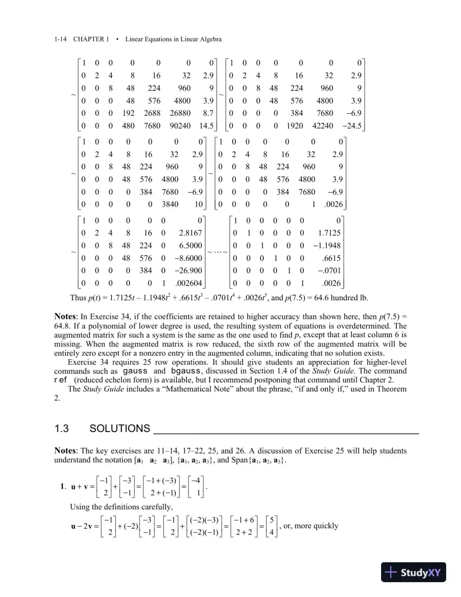 Solution Manual for Linear Algebra and Its Applications, 5th Edition, page 16