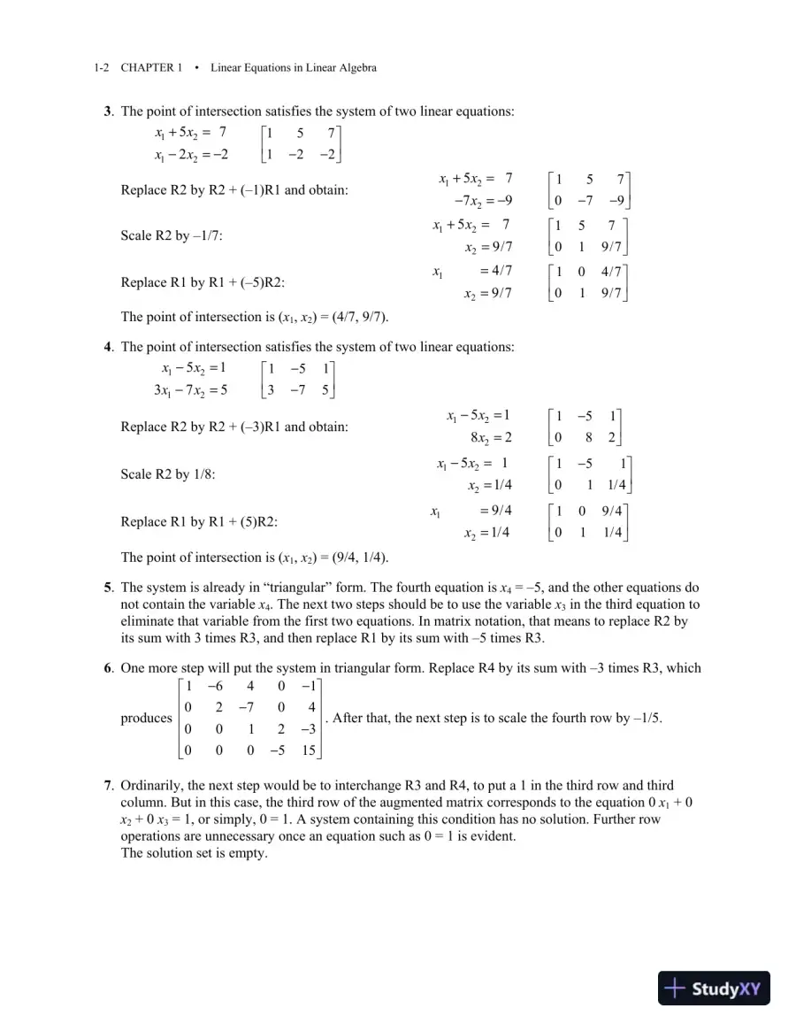 Solution Manual for Linear Algebra and Its Applications, 5th Edition, page 4