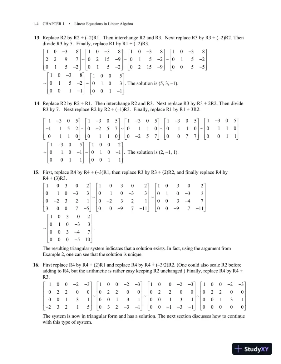 Solution Manual for Linear Algebra and Its Applications, 5th Edition, page 6
