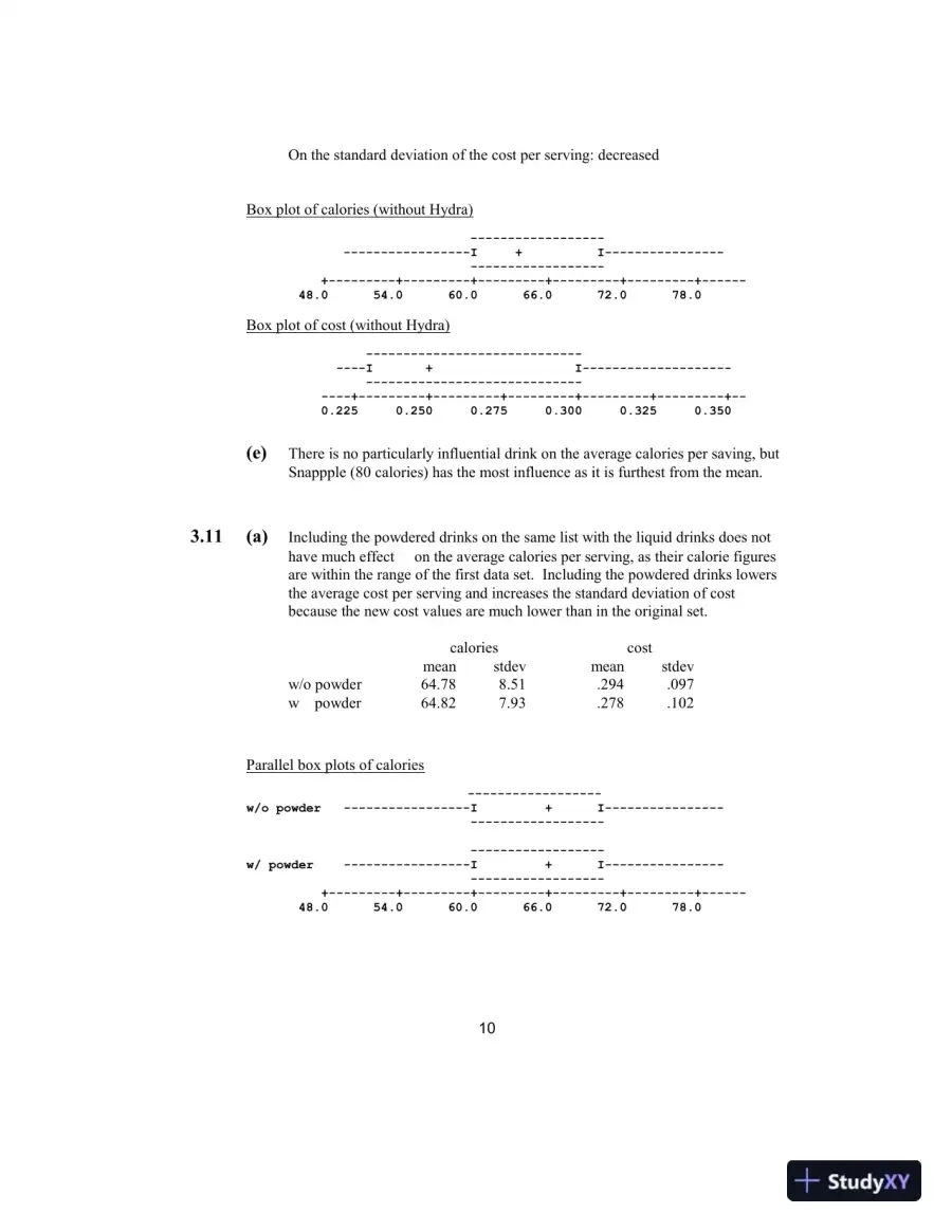 Solution Manual for Elementary Survey Sampling, 7th Edition, page 11