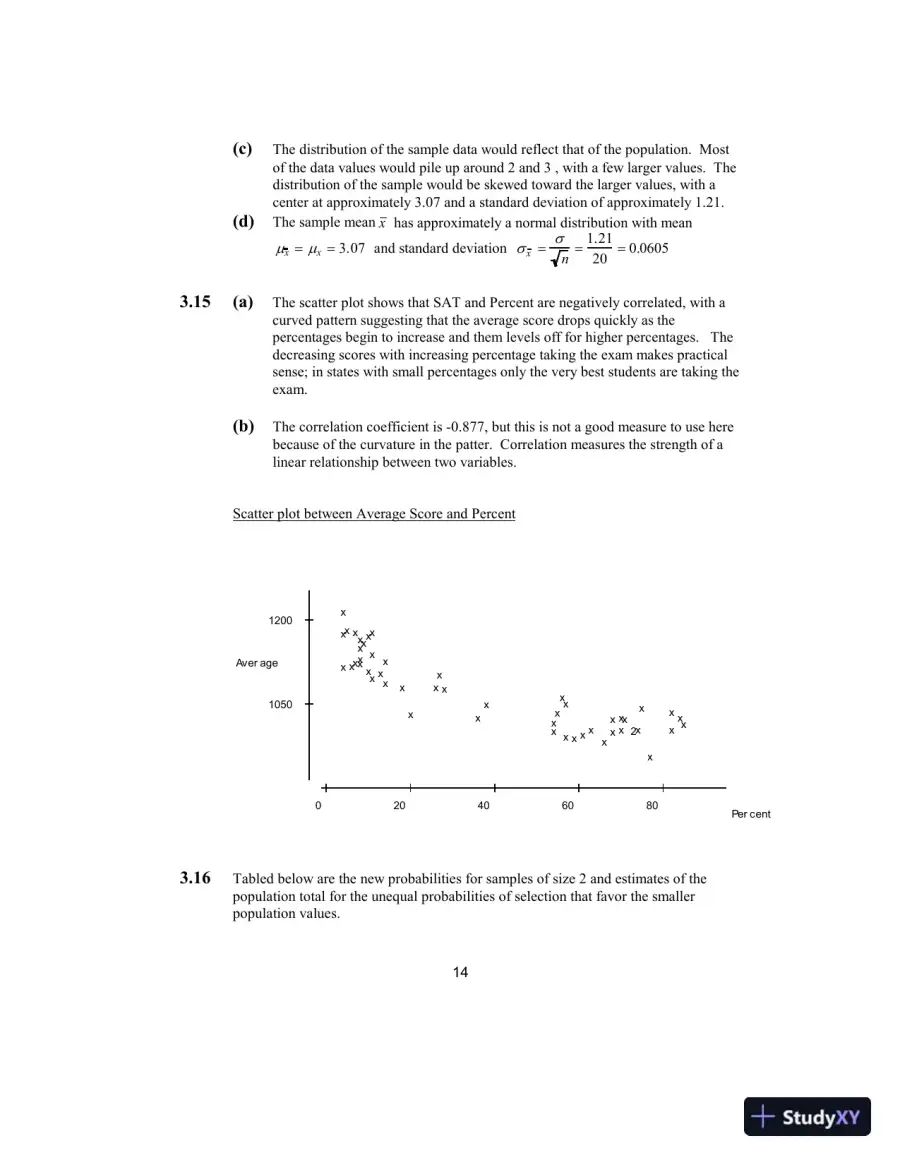 Solution Manual for Elementary Survey Sampling, 7th Edition, page 15