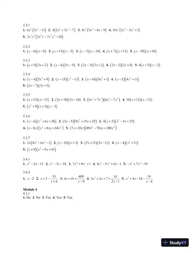 Solution Manual for Corequisite Support for College Algebra or Precalculus - Page 11 preview image